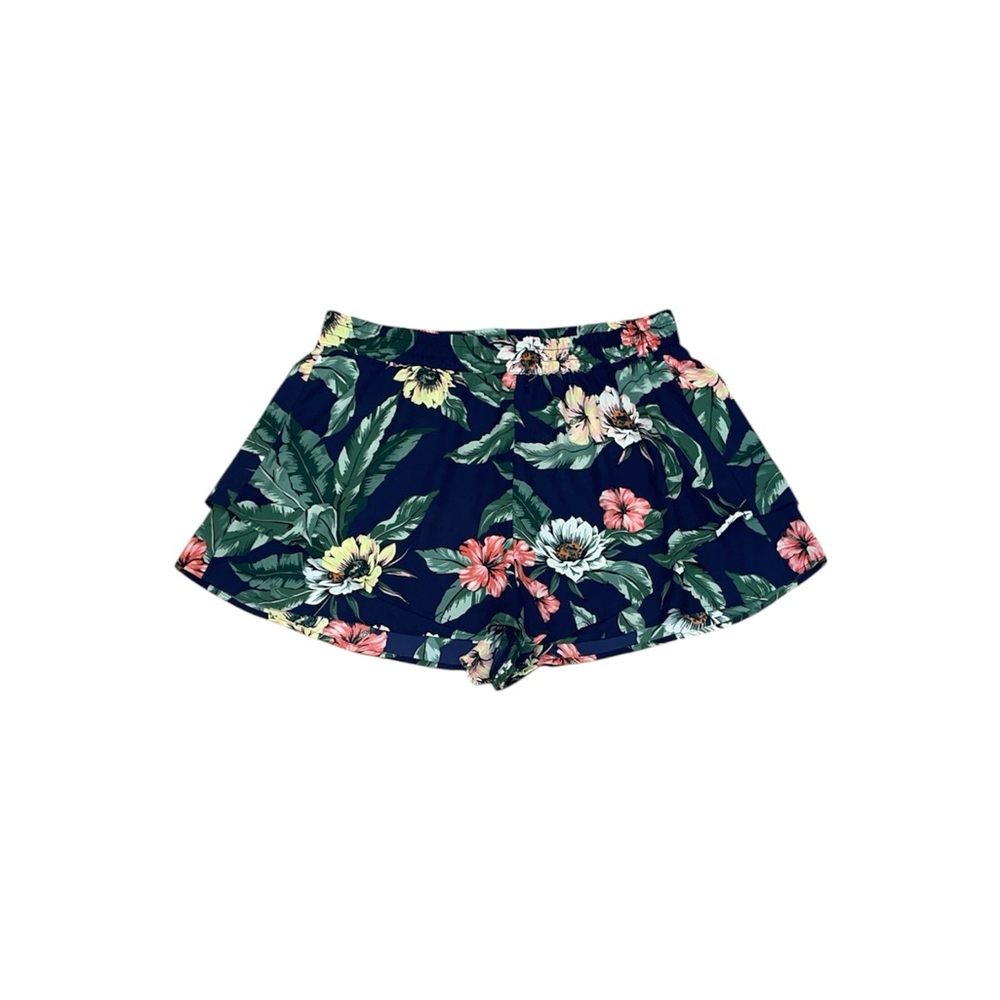 Sunday best Aritzia tropical print shorts